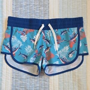 SCALES Tropical Slam Aqua Boardshorts